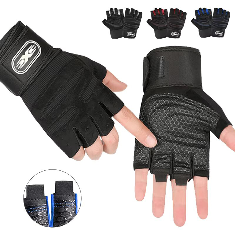 Weightlifting Gloves - Workout Gloves for Men Women Half