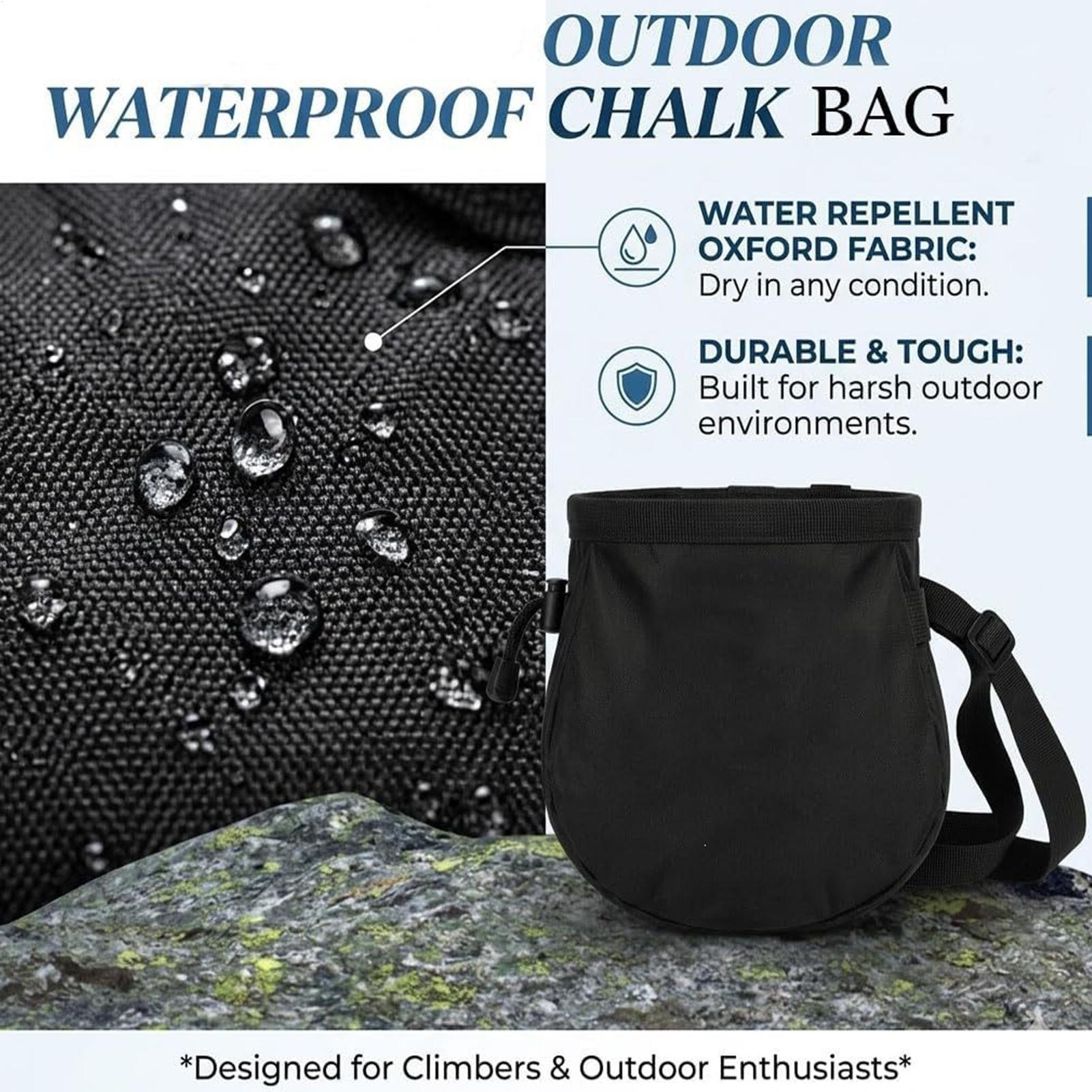Rock Climbing Chalk Bag Waterp - огляд і ціна Chalk Bag
