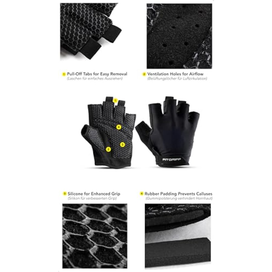 ® Workout Gloves Padded for Me - огляд і ціна Weightlifting Gloves