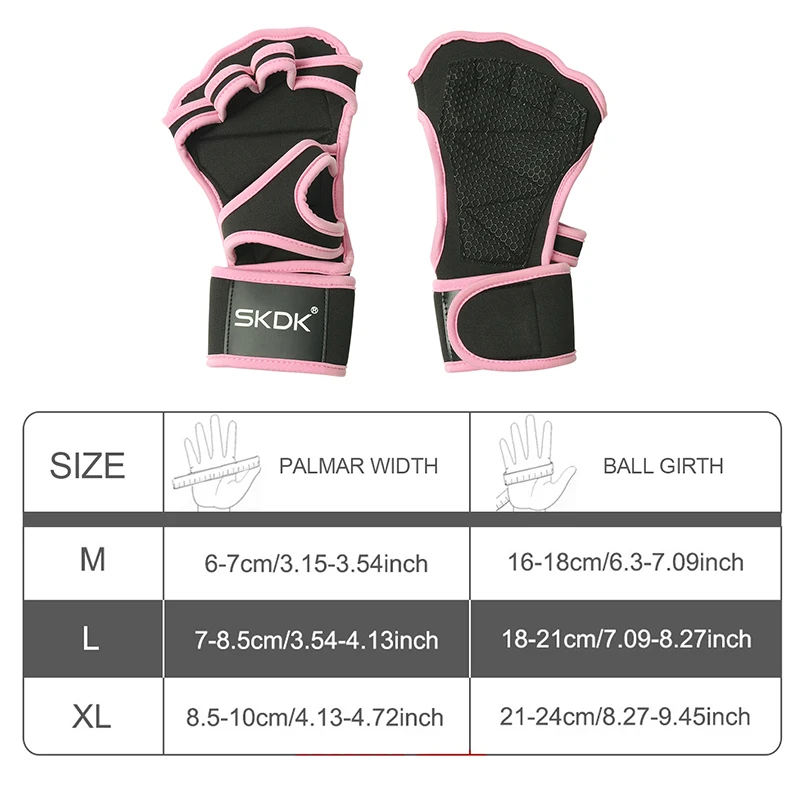 Workout Gloves With Wrist Wrap - огляд і ціна Weightlifting Gloves