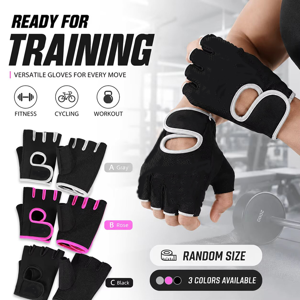Breathable Half Finger Sports  - огляд і ціна Weightlifting Gloves