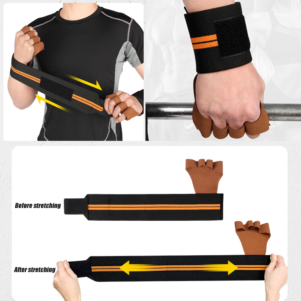 Workout Gloves Integrated Wris - огляд і ціна Weightlifting Gloves