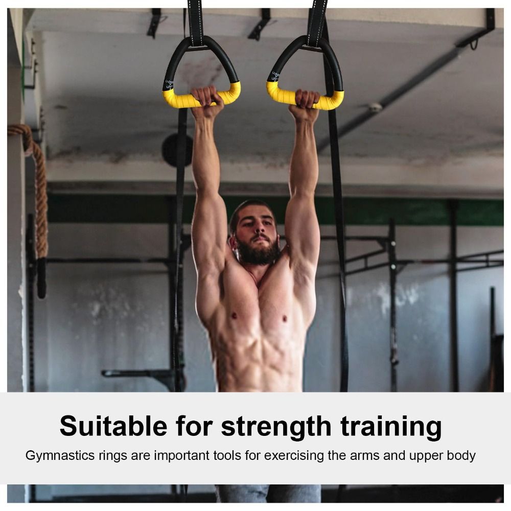 1 Pair Premium No-Punch Gymnas - огляд і ціна Gymnastic Ring