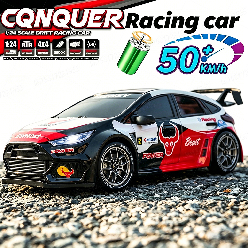 1:24 4WD 50KM/H RC Car Stunt D - огляд і ціна Victor Racket Jetspeed