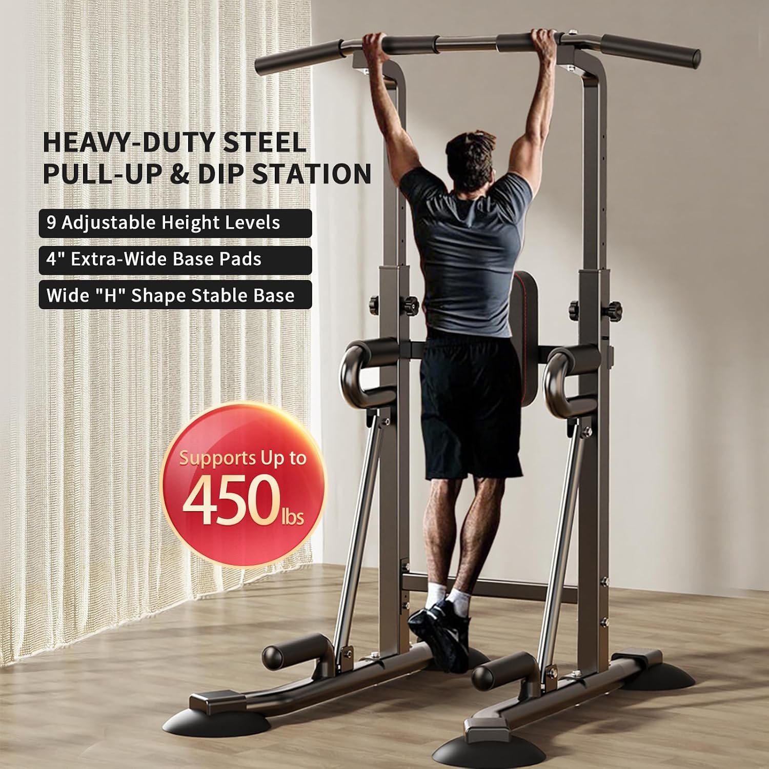 Power Tower Pull-Up Bar Statio - огляд і ціна Pull Up Bar
