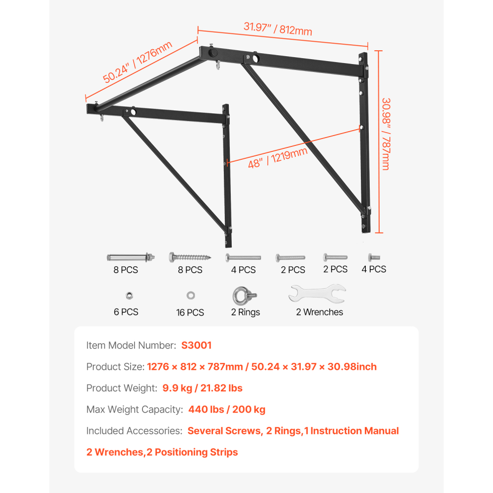 Ye Wall Mounted Heavy Duty Pul - огляд і ціна Pull Up Bar
