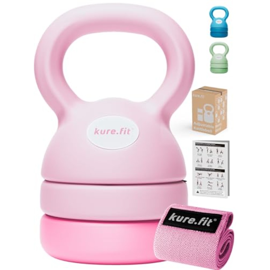 Home Pilates Use Pink Adjustab - огляд і ціна Kettlebell
