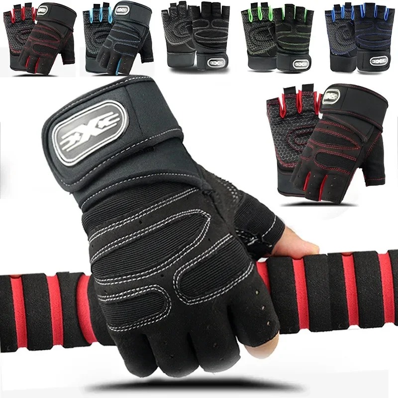 Men Women Fingerless Workout G - огляд і ціна Weightlifting Gloves