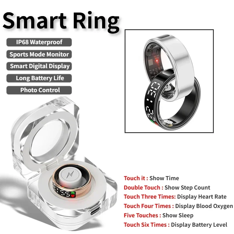 SR08 Smart Ring For Men Women  - огляд і ціна Gymnastic Ring