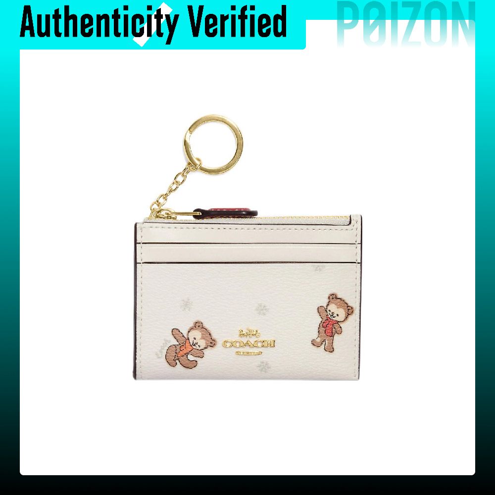 COACH Skinny Id Case Coated Ca - огляд і ціна Chalk Bag