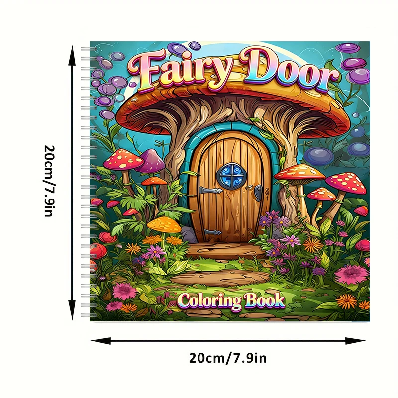Coloring Book Fairy Door for A - огляд і ціна Chalk Bag