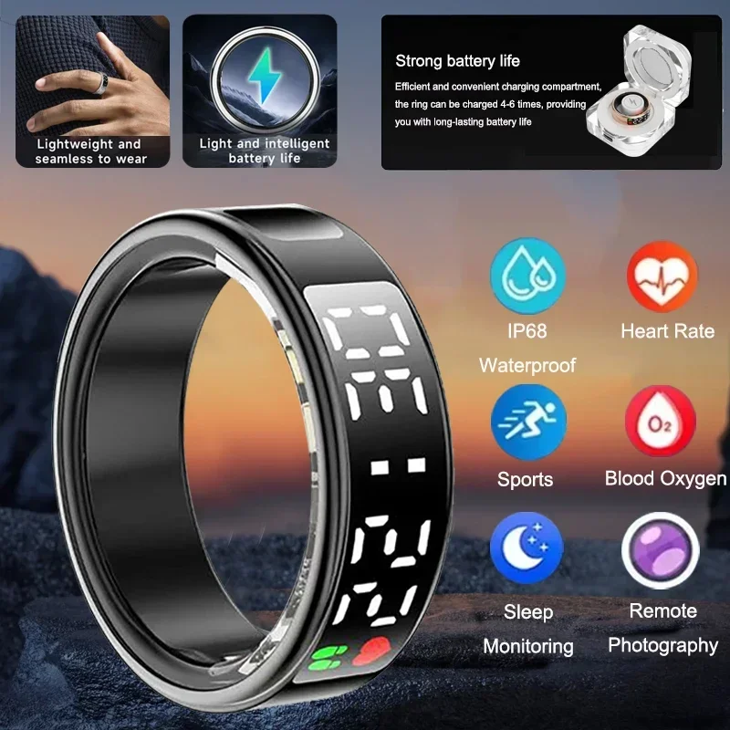 Smart Ring For Men Women Heart - огляд і ціна Gymnastic Ring