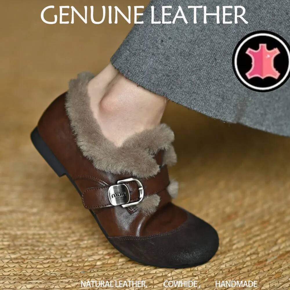 Fur Women's Loafers Leather Su - огляд і ціна Crossfit Belt