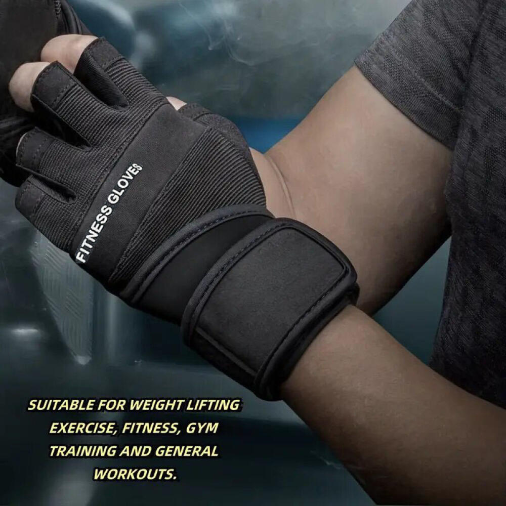 Half Finger Gym Gloves Wear Re - огляд і ціна Weightlifting Gloves