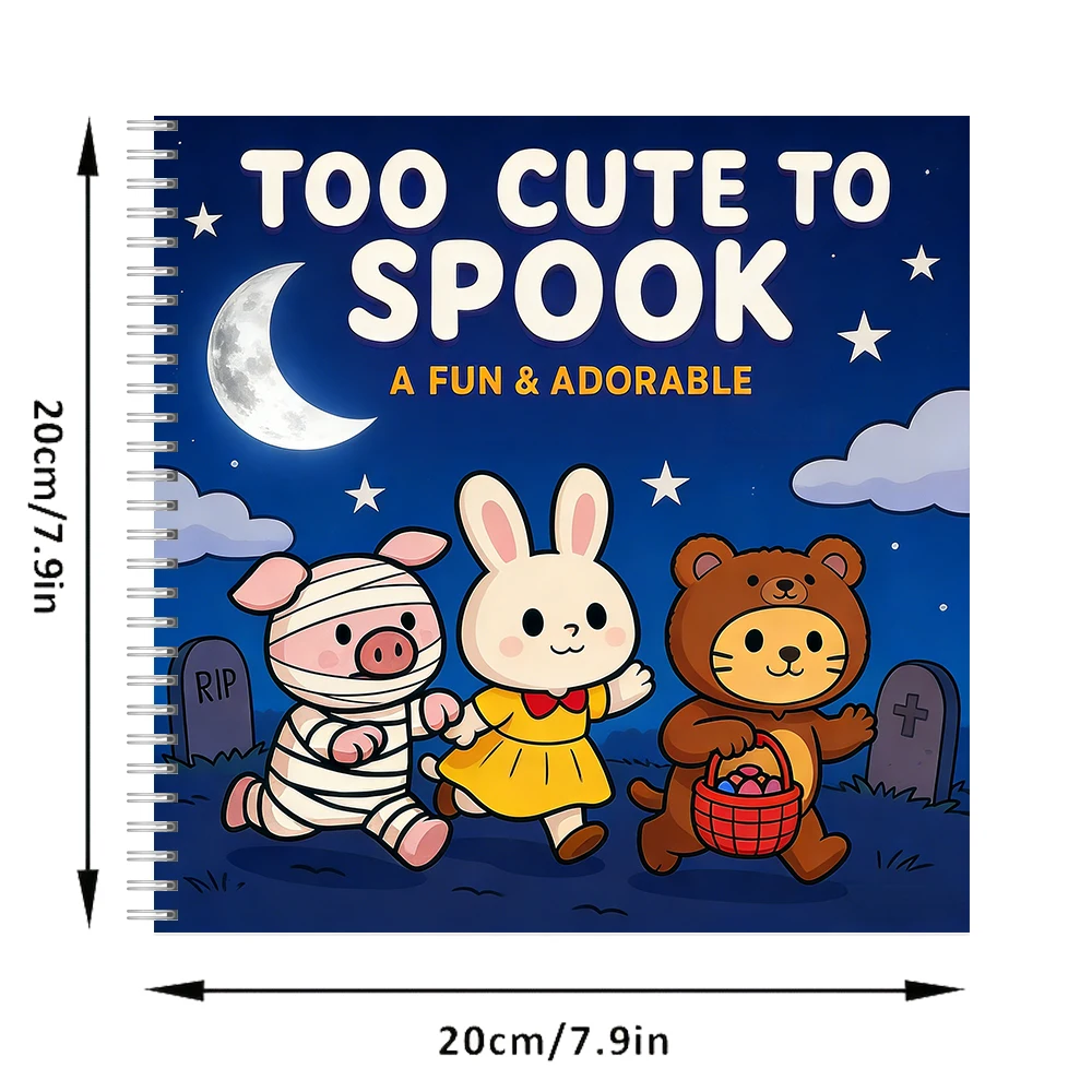 Too Cute to Spook Coloring Boo - огляд і ціна Chalk Bag