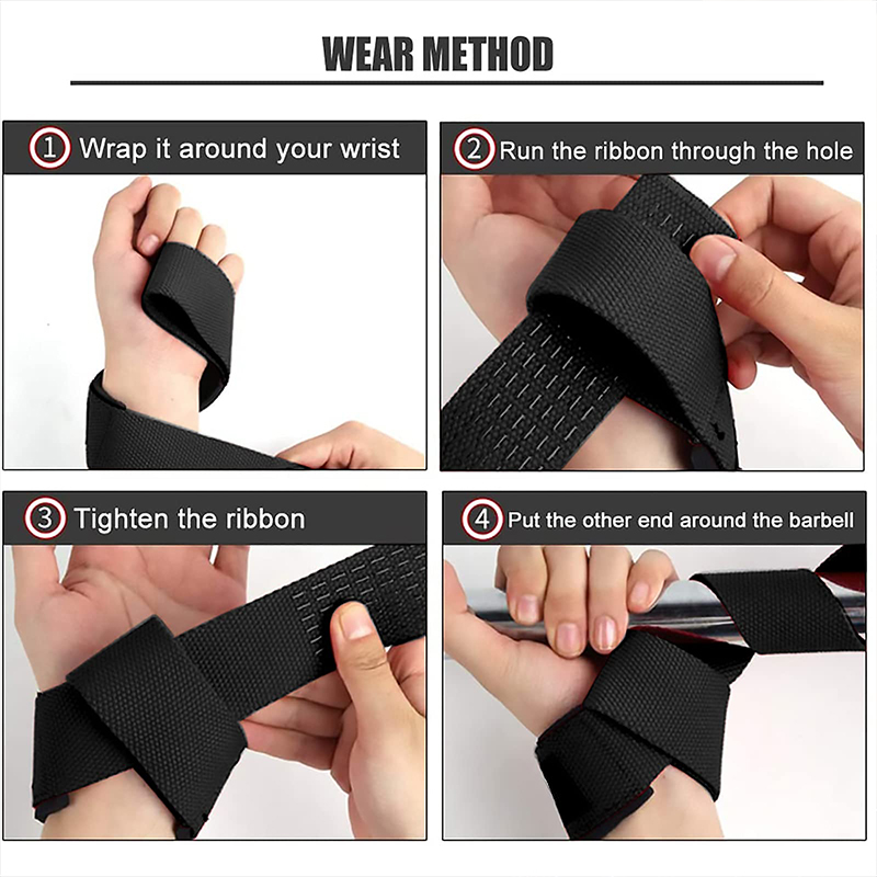 2Pcs Gym Lifting Straps Fitnes - огляд і ціна Weightlifting Gloves